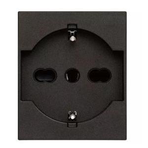 Vimar 30211.g | presa 2p+t p40 universale a filo nero