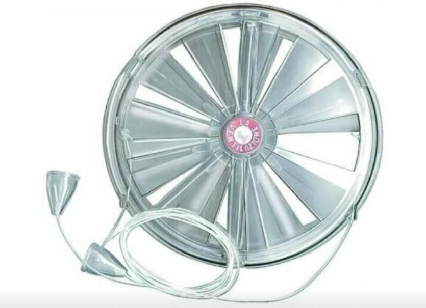 Fensterlüfter Edil Plast AE16Z - glasartig - Durchmesser 170mm