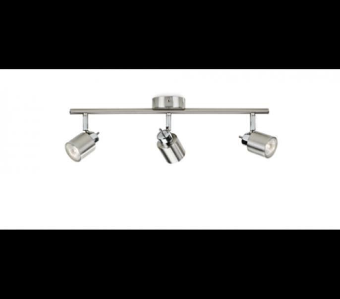 MERANTS FARETTO SPOT ATTACCO GU10 IN METAL/Glass COLOR OPACO CHROME 50313/17/E7