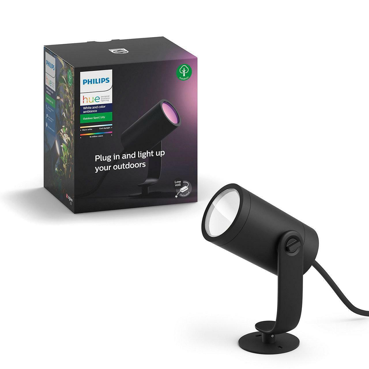PHILIPS HUE SPOTLIGHT LILY FOR OUTDOOR ANTHRACITE 915005671701 1742830P7  