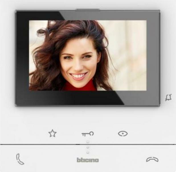 PORTIER VIDÉO 2 FILS AVEC HAUT-PARLEUR ET ÉCRAN COULEUR 344652