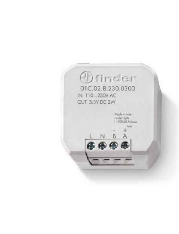 FINDER ALIMENTATORE PER CRONOTERMOSTATO BLISS WIFI 01C.02.8.230.0300 01C0282300300 FINDER ALIMENTATORE PER CRONOTERMOSTATO BLISS WIFI 01C.02.8.230.0300 01C0282300300