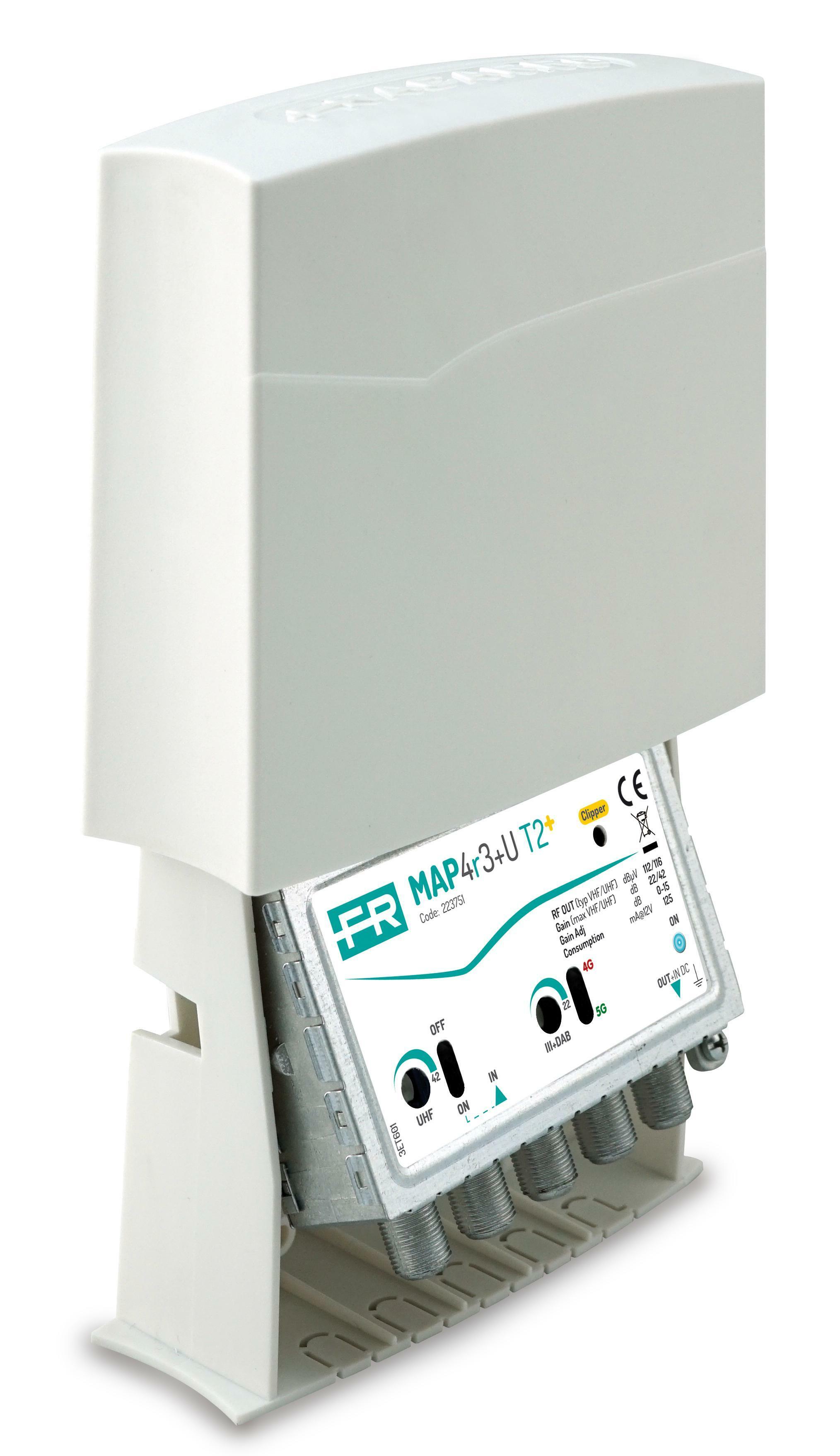 Fracarro AMPLIFICATORE DA PALO MAP4R3U SI T2 223754