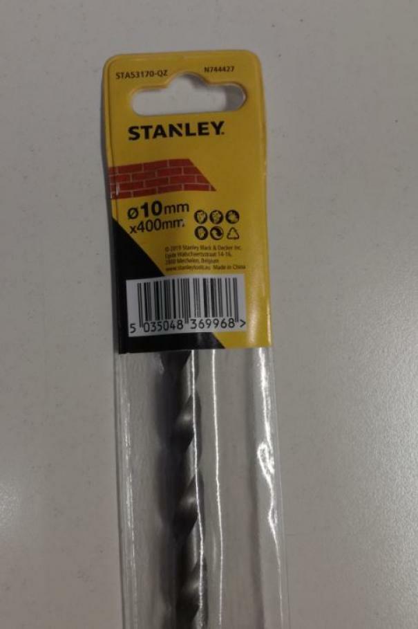 STANLEY MASONRY BIT 10X400MM X53170-QZ STA53170-QZ