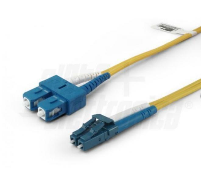 ALPHA ELECTRONIC KABELBAUM SC/LC 9/125 OS2 SINGLEMODE 1METER 95-911/001  