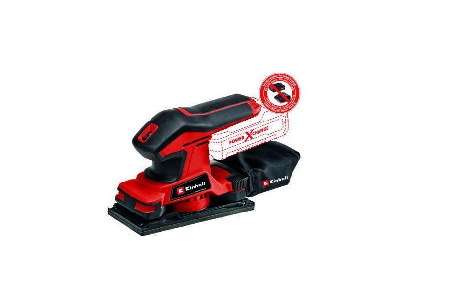 EINHELL ITALIA LEVIGATRICE ORBITALE A BATTERIA TC-OS 18/187 LI SOLO 4460725