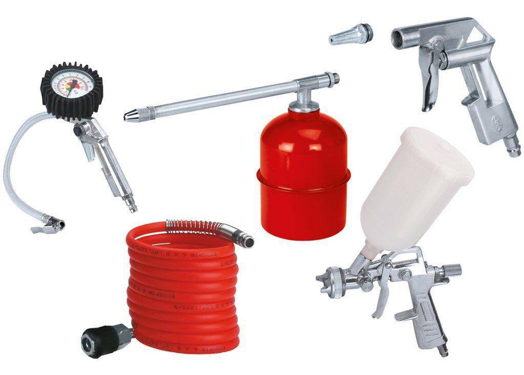 ENSEMBLE DE 5 ACCESSOIRES POUR COMPRESSEUR 4132720