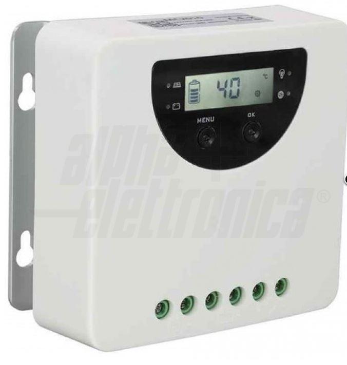 MPPT 20A Laderegler Alpha Elettronica RHC2010-12/24V-Eingang 100V MPPT 20A Laderegler Alpha Elettronica RHC2010-12/24V-Eingang 100V