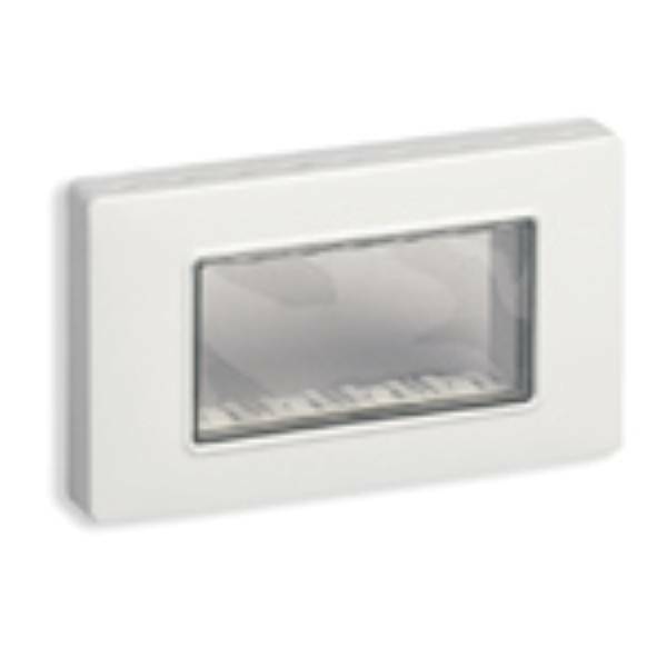 Calotta Vimar IP55 Per Apparecchi 3 Moduli - Colore Avorio