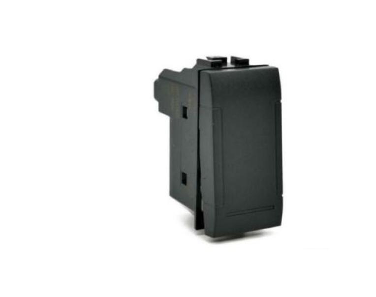 Invertitore unipolare Art compatibile con Bticino Livinglight L4004N 16A nero - 804N