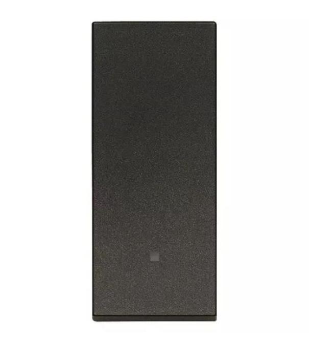 Inversor Vimar Linea 1P 10AX interruptor basculante + led - negro - 30032.LG  