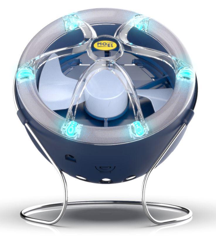 Moel Moonled 9W électro-insecticide extérieur avec 5 mètres de câble - 3688L Moel Moonled 9W électro-insecticide extérieur avec 5 mètres de câble - 3688L
