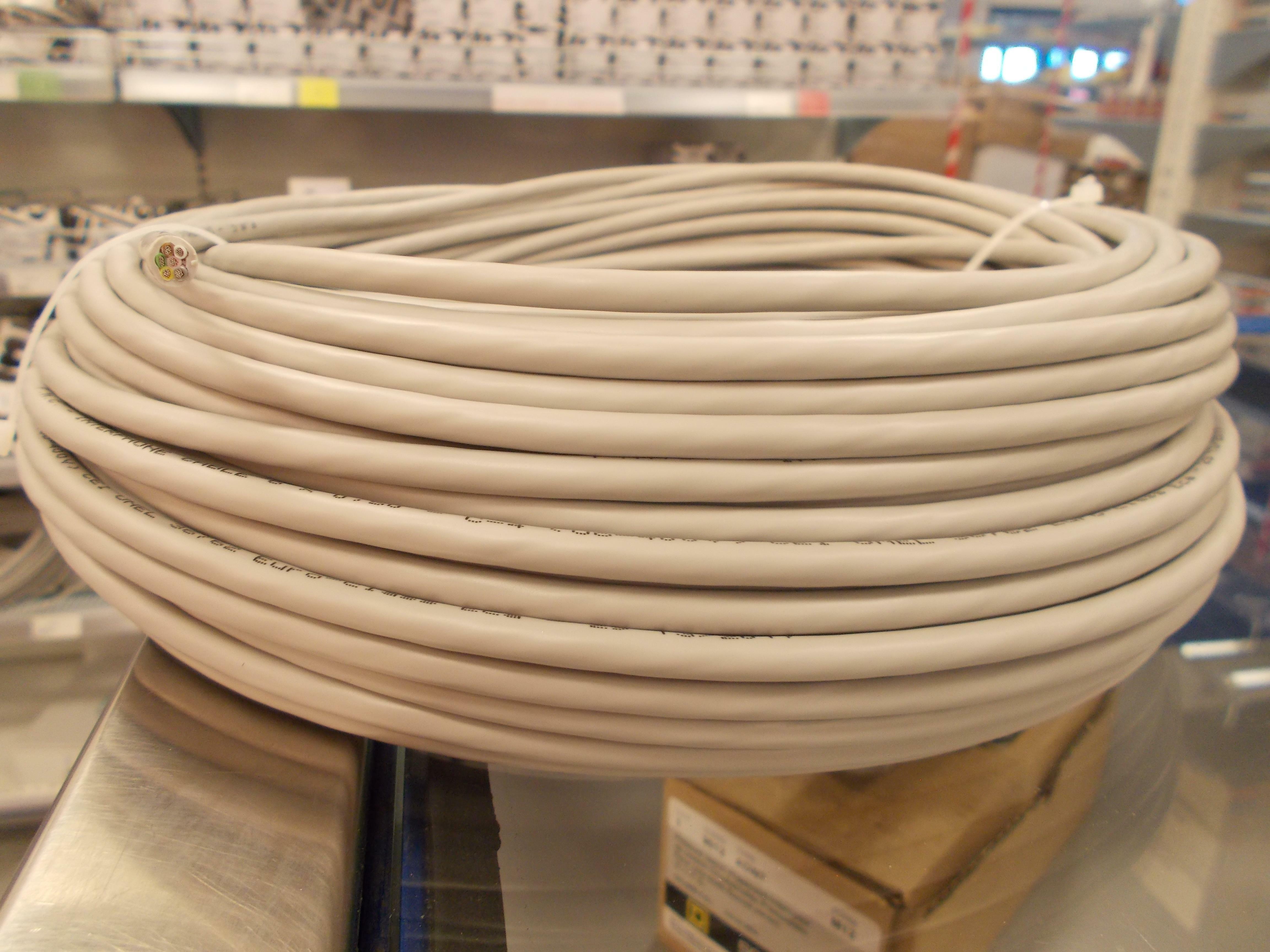 ELETTROSERVICE 50MT DI CAVO CITOFONICO 12X0,50 CX01205000/B50 ELETTROSERVICE 50MT DI CAVO CITOFONICO 12X0,50 CX01205000/B50