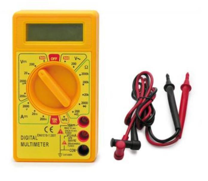 Avidsen Digitalmultimeter Handheld-Format 6 Messfunktionen - 107104  