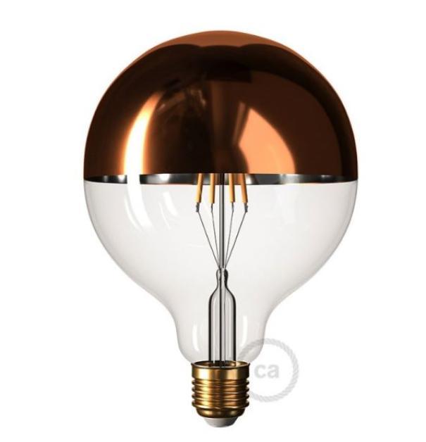 Creative-Cables Ampoule Globe LED G125 E27 7W 2700K Dimmable - DL700175 Creative-Cables Ampoule Globe LED G125 E27 7W 2700K Dimmable - DL700175