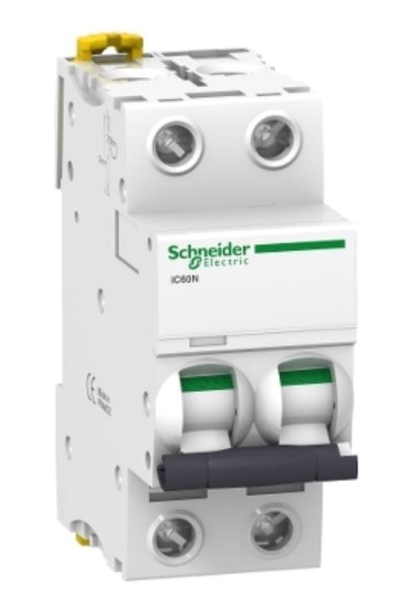 Disyuntor Schneider Electric 2P C 40A 6000A Acti9 iC60 - A9F79240  