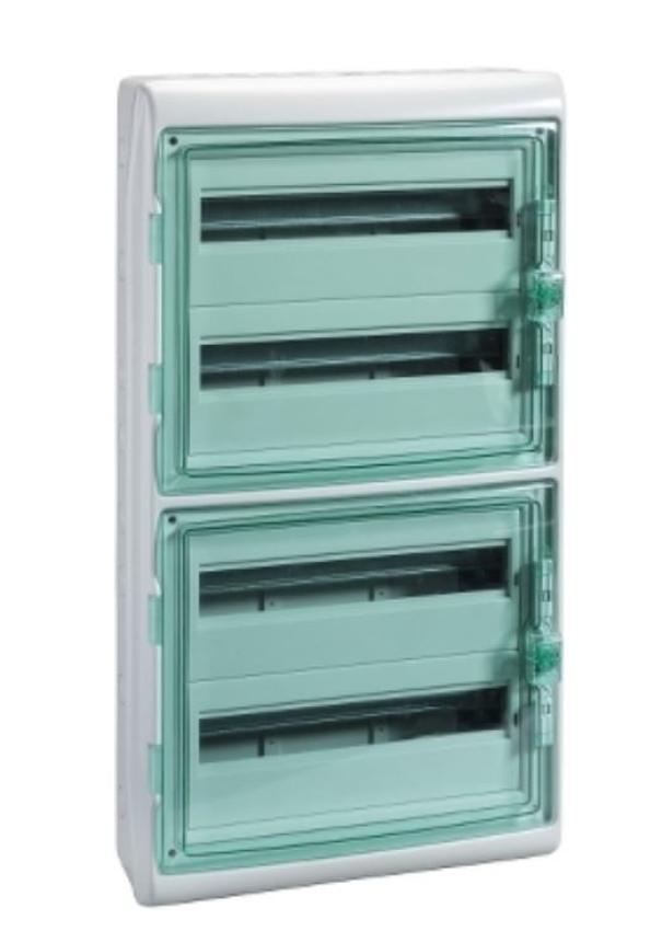 Quadro parete Schneider Electric Kaedra IP65 4 file 72 moduli -10346