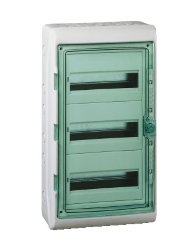 Schneider Electric Kaedra IP65 3 Reihen 36 Module - 10344 Schneider Electric Kaedra IP65 3 Reihen 36 Module - 10344