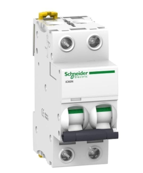 Schneider Electric Interruptor automático Acti9 iC60 2P 50A 6000A - A9F79250  