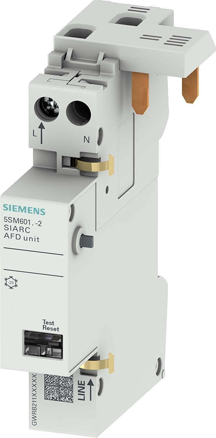 SIEMENS MODULO PER PROTEZIONE DA ARCO ELETTRICO SIARC AFDD 16A 1P+N PER 5SY30/60 5SM6011-2 5SM60112