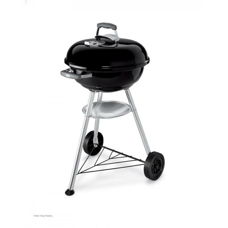 BARBECUE A CARBONE CHARCOAL GRILL DURCHMESSER 47 CM Schwarz 1221004