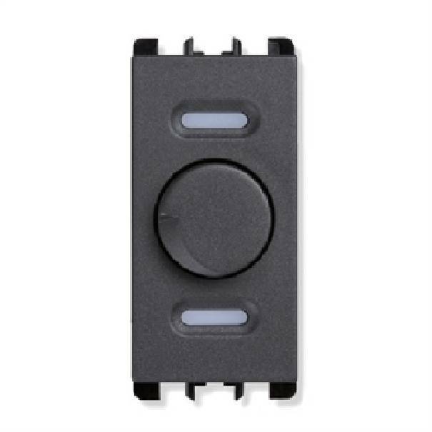 SIMON URMET DIMMER ROTATIVO E DEVIATORE PER CARICHI RESISTIVI 100-500 WATT, 230 VCA, 1 MODULO, ANTRAC