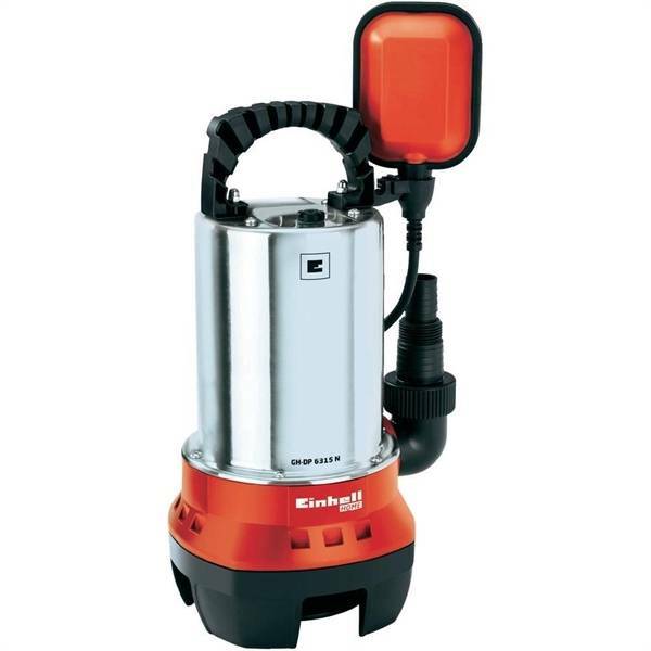ÉLECTROPUM D'ÉVACUATION AVEC INSTALLATION POUR DÉCHETS D'EAU GH-DP 6315N 4170491