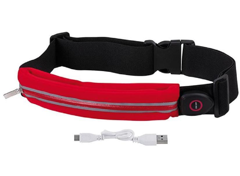 Ceinture de course à pied avec Paulmann LED 0,4W 5V rechargeable rouge - 709.68 70968 Ceinture de course à pied avec Paulmann LED 0,4W 5V rechargeable rouge - 709.68 70968