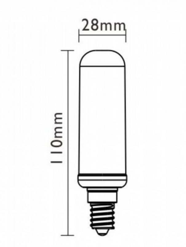 AMPOULE MARINO CRISTAL PRO-T28LED8_EVO 8W E14 2700K DIMMABLE 21639