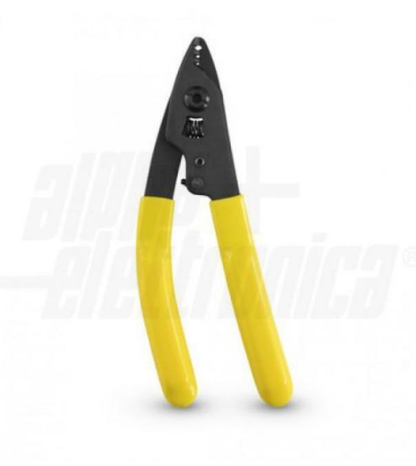 Set Di 5 Spelafili Per Fibra Ottica FTTH – 3 Fori Per Vari Diametri (250μm, 900μm, 2-3 Mm) – Pinze Per Stripping Senza Danneggiare La Fibra