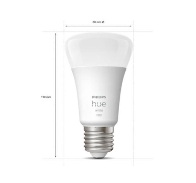 PHILIPS HUE STARTER KIT WHITE 3 LED BULBS E27 9,5W + DIMMER SWITCH + BRIDGE 929002469204 28913000 PHILIPS HUE STARTER KIT WHITE 3 LED BULBS E27 9,5W + DIMMER SWITCH + BRIDGE 929002469204 28913000