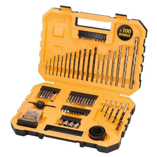Jeu de forets mixtes Dewalt - 100 pièces DT71566-QZ  