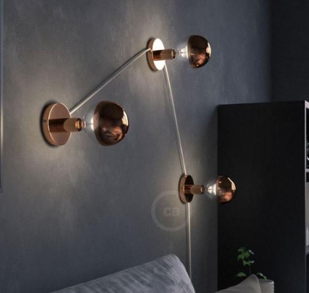 Creative-Cables Ampoule Globe LED G125 E27 7W 2700K Dimmable - DL700175  