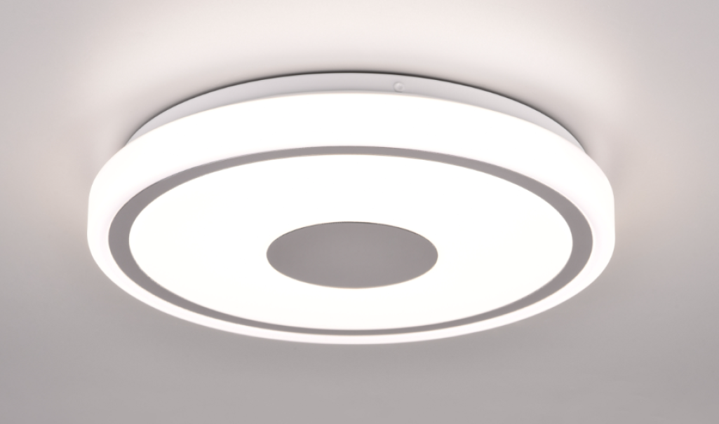 Plafón led Trio Lighting Bunda 16W 4000K cromo - R64361106