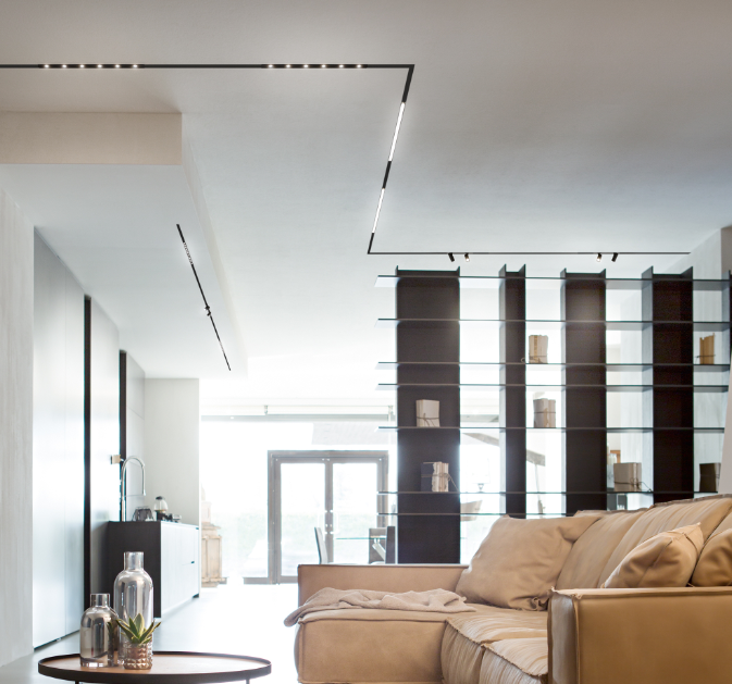 Lampada A Binario IDEAL LUX EOS 25W 3000K – Lampada LED Integrata, Design Moderno, Colore Nero, Per Illuminazione Interna