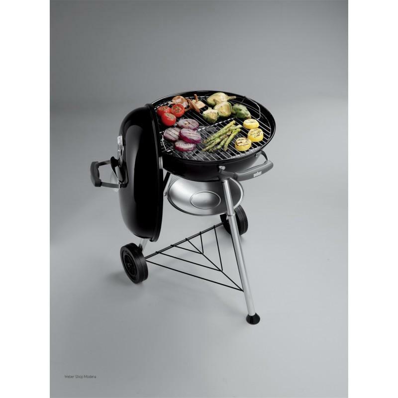 BARBECUE A CARBONE CHARCOAL GRILL DURCHMESSER 47 CM Schwarz 1221004