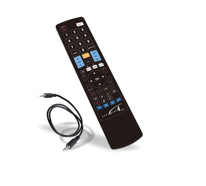 Telecomando universale GBS Elettronica Universal 4 WEB nero - 3088