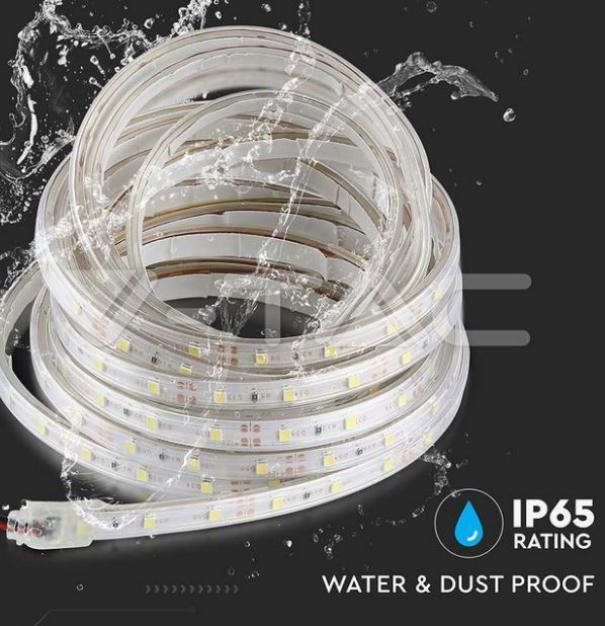 Led-Streifen V-tac 212035 VT-3528-12V IP65 blaues Licht-5 Meter Led-Streifen V-tac 212035 VT-3528-12V IP65 blaues Licht-5 Meter