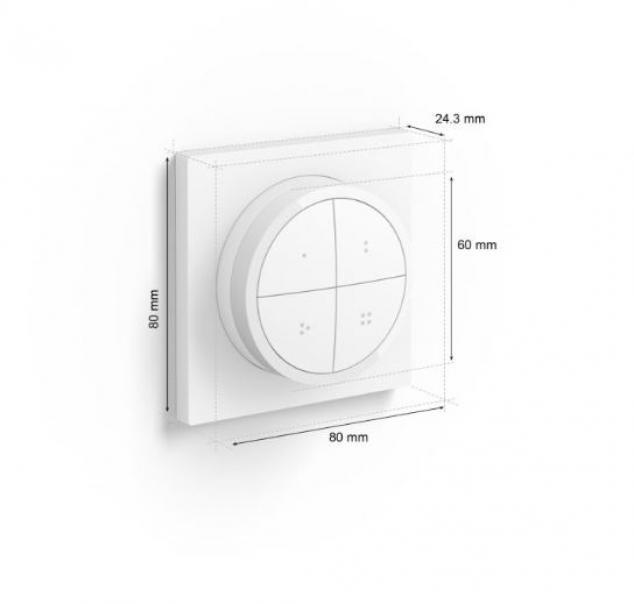 Interruttore Tap Philips Hue 44099900 929003500101-wireless-bianco