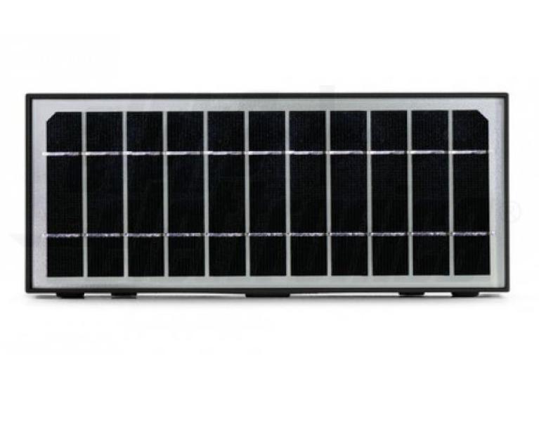 Lampada da parete solare a led Alpha Elettronica Bricketto 6W 4000K IP65 -JO462NNW