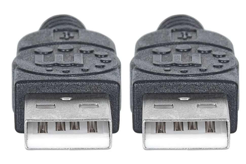 Cavo USB 2.0 Nedis USB-A maschio / USB-A maschio da 5m nero - 306102 03