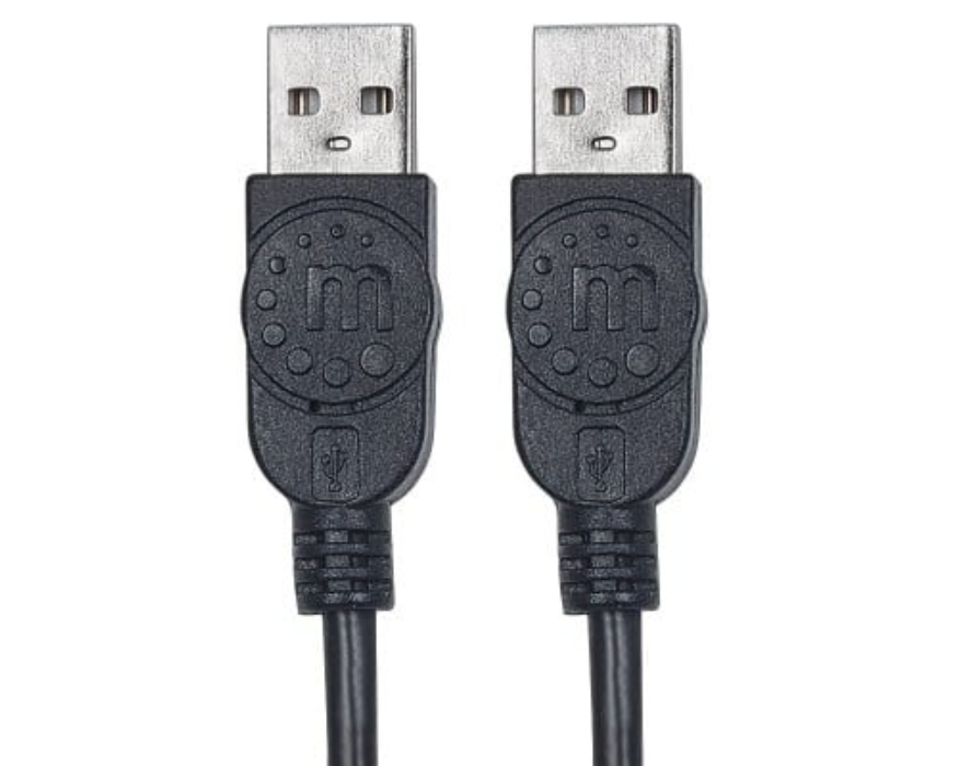 Cavo USB 2.0 Nedis USB-A maschio / USB-A maschio da 5m nero - 306102 04