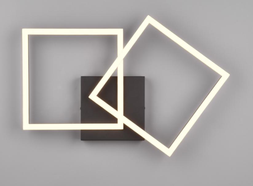 Led-Deckenleuchte Trio Lighting Trail 20W 3000K mattschwarz - R64492132 Led-Deckenleuchte Trio Lighting Trail 20W 3000K mattschwarz - R64492132