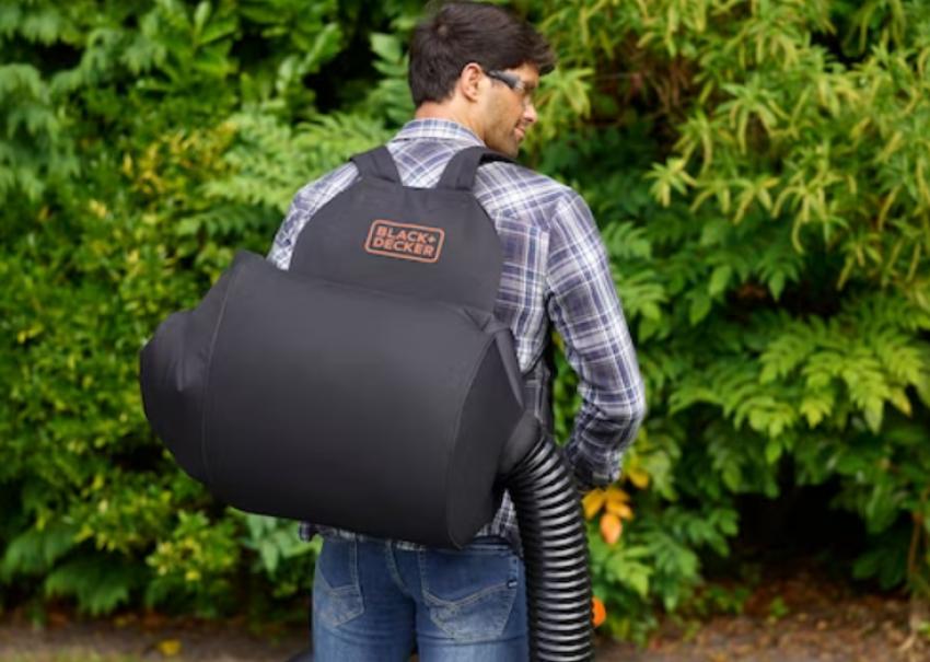 Souffleur, aspirateur, broyeur avec sac à dos Black & Decker 2900W - BEBLV290-QS  