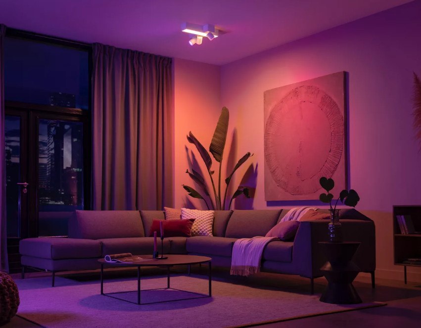 Deckenleuchte mit Bluetooth Philips Hue Centris 3x5.7W + 25W 2000-6500K weiß - 31873100 Deckenleuchte mit Bluetooth Philips Hue Centris 3x5.7W + 25W 2000-6500K weiß - 31873100