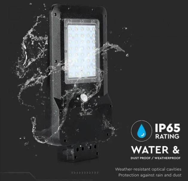 V-tac Solar LED-Armatur 15W 4000K 10800 mAh Batterie VT-ST15 - 8549