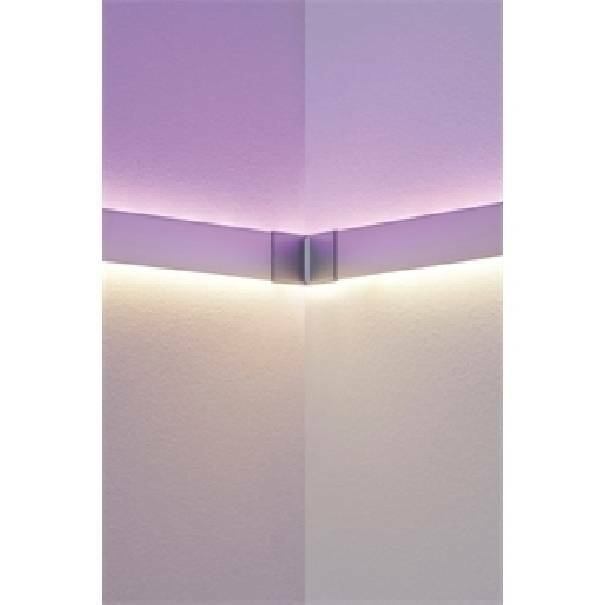 paulmann paulmann duo profil inside corner alluminio opaco set da 2 pezzi 70272 - foto 2