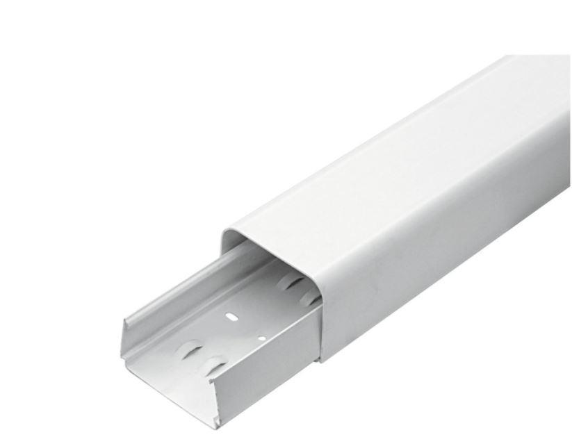 mcair 2 metri di canalina mcair per condizionamento - in pvc misura 60x45 ma060 - foto 1
