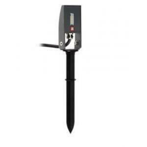 Prisma guell micro s/ew kit proiettore led con picchetto 10w luce calda 3000k in alluminio colore antracite metallizzato 3101182