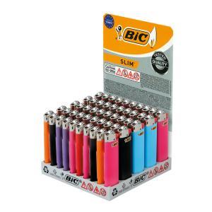 Accendino gas medio slim 1pz. colore assortito  -  accend  medio b1